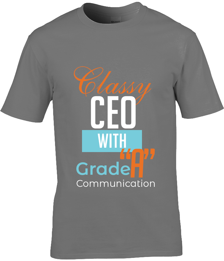Classy CEO MMC tshirt re 2 Grey